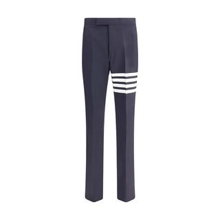 Thom Browne Blue Wool Dress Pants