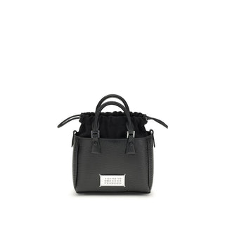 Margiela Black Calf Leather Bos Taurus Shoulder Bag