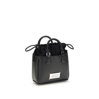 Margiela Black Calf Leather Bos Taurus Shoulder Bag