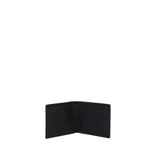 Saint Laurent Black Calf Leather Bos Taurus Wallet