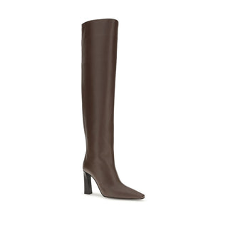 Giuseppe Zanotti Brown Leather Over The Knee