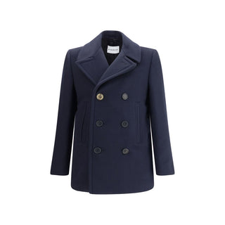Givenchy Blue Wool Coat
