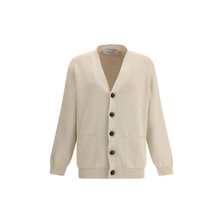 Golden Goose Cream Cotton Cardigan