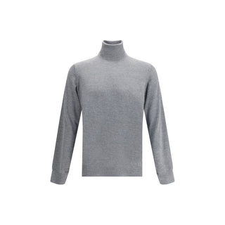 Brunello Cucinelli Gray Cashmere Cashmere Sweater