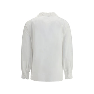 Saint Laurent White Cotton Dress Shirt