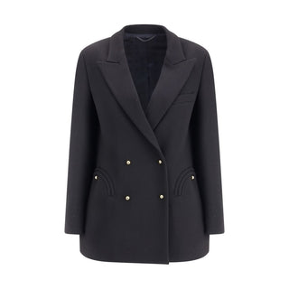 Blazé Milano Black Fleece Wool Blazer