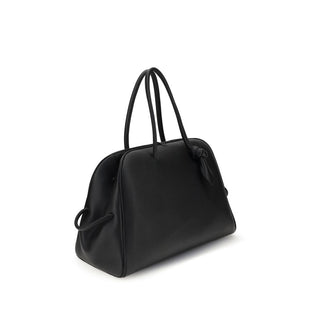 Jacquemus Black Calf Leather Bos Taurus Handbag