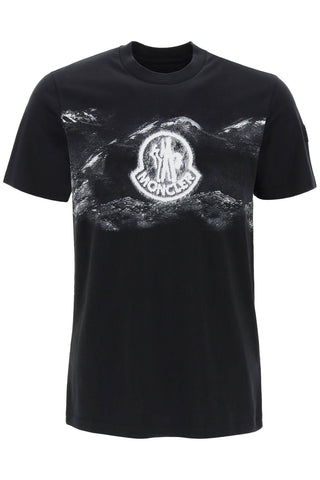 Moncler t-shirt with logo print