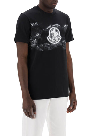 Moncler t-shirt with logo print