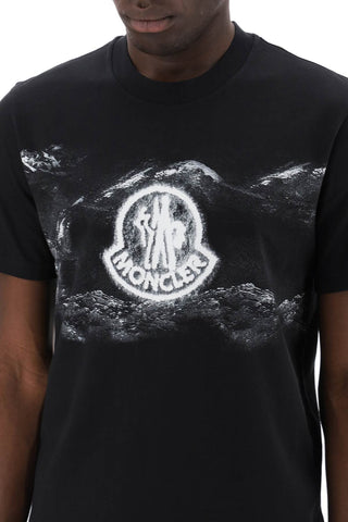 Moncler t-shirt with logo print