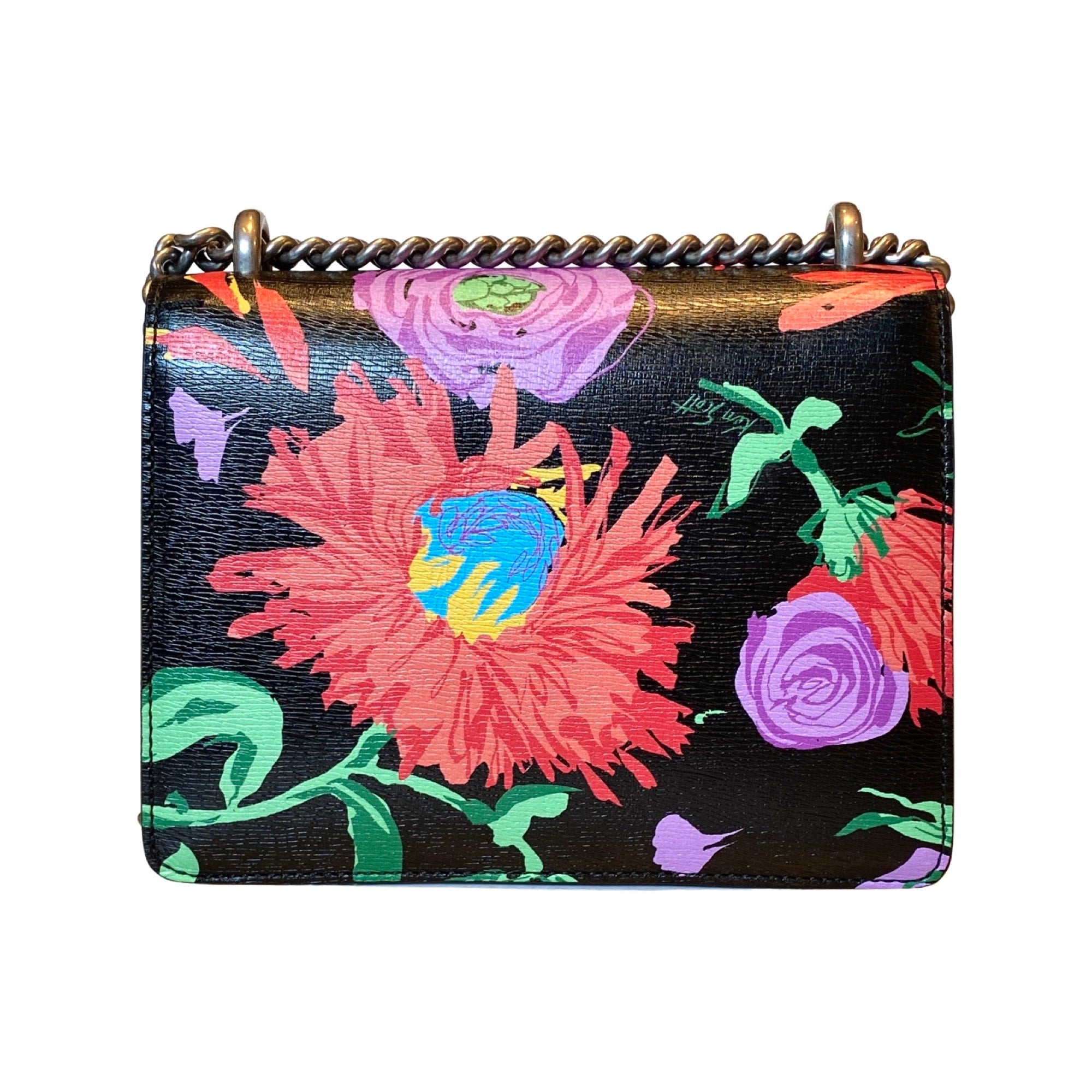 Gucci x Ken Scott Dionysus Floral Print Small Shoulder Bag
