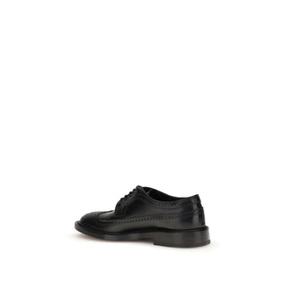 Fratelli Rossetti Black Leather Oxfords And Derbies