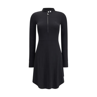 Courrèges Black Viscose Casual Dress