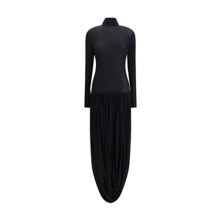 Magda Butrym Black Viscose Casual Dress