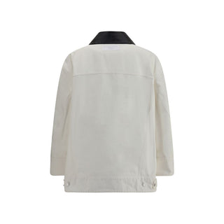 Givenchy White Cotton Denim Jacket