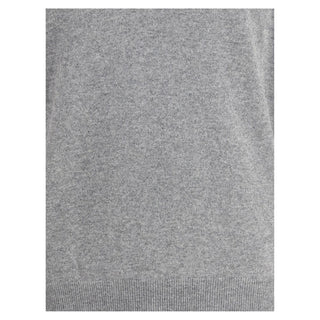Brunello Cucinelli Gray Cashmere Cashmere Sweater