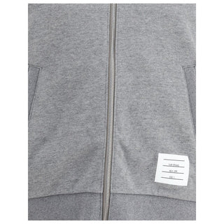 Thom Browne Gray Cotton Sweatshirt