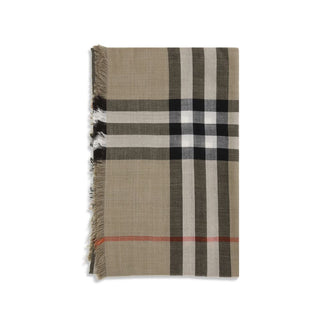 Burberry Beige Wool Scarf
