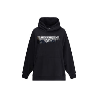 Givenchy Black Cotton Sweatshirt