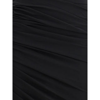 Jacquemus Black Acetate Casual Dress