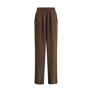 Petar Petrov Brown Silk Pants