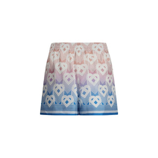 Casablanca Multicolor Silk Bermuda Shorts