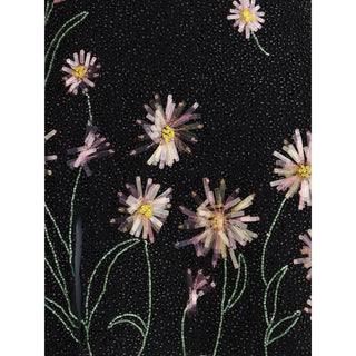 Staud Black Nylon Cocktail Dress