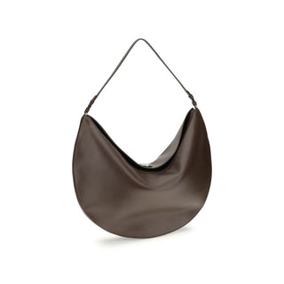 Jacquemus Brown Calf Leather Bos Taurus Shoulder Bag