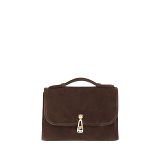 Gabriela Hearst Brown Leather Shoulder Bag