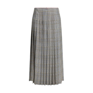 Thom Browne Multicolor Silk Midi Skirt