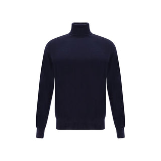 Brunello Cucinelli Blue Cashmere Cashmere Sweater