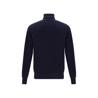 Brunello Cucinelli Blue Cashmere Cashmere Sweater