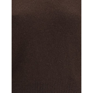 Petar Petrov Brown Fleece Wool Cashmere Sweater