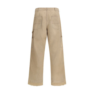 Margiela Beige Cotton Casual Pants