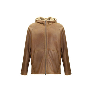 Salvatore Santoro Brown Leather Coat