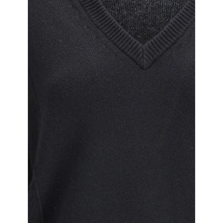 Jil Sander Black Wool Sweatshirt