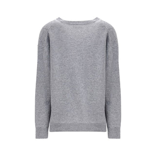 Jil Sander Gray Wool Sweatshirt