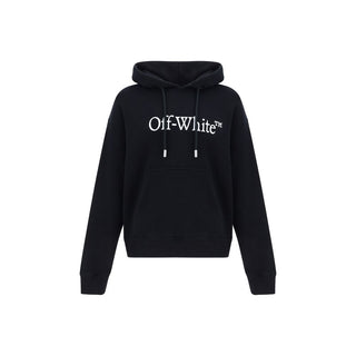 Off-White Black Cotton Sweatshirt