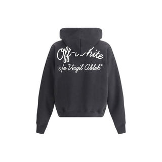 Off-White Black Cotton Sweatshirt