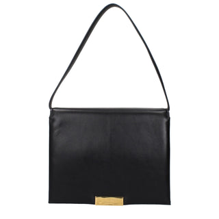 Jil Sander Black Leather Shoulder Bag