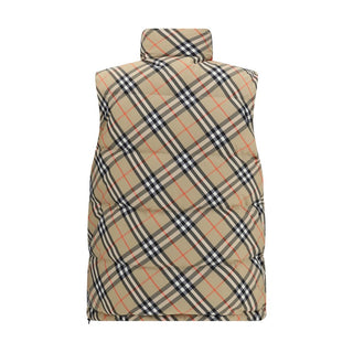 Burberry Black Polyester Sleveless Jacket