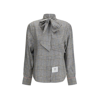 Thom Browne Beige Silk Dress Shirt