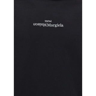 Margiela Black Cotton Sweatshirt