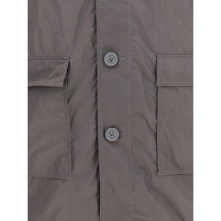 Thom Browne Brown Polyester Trench Coat