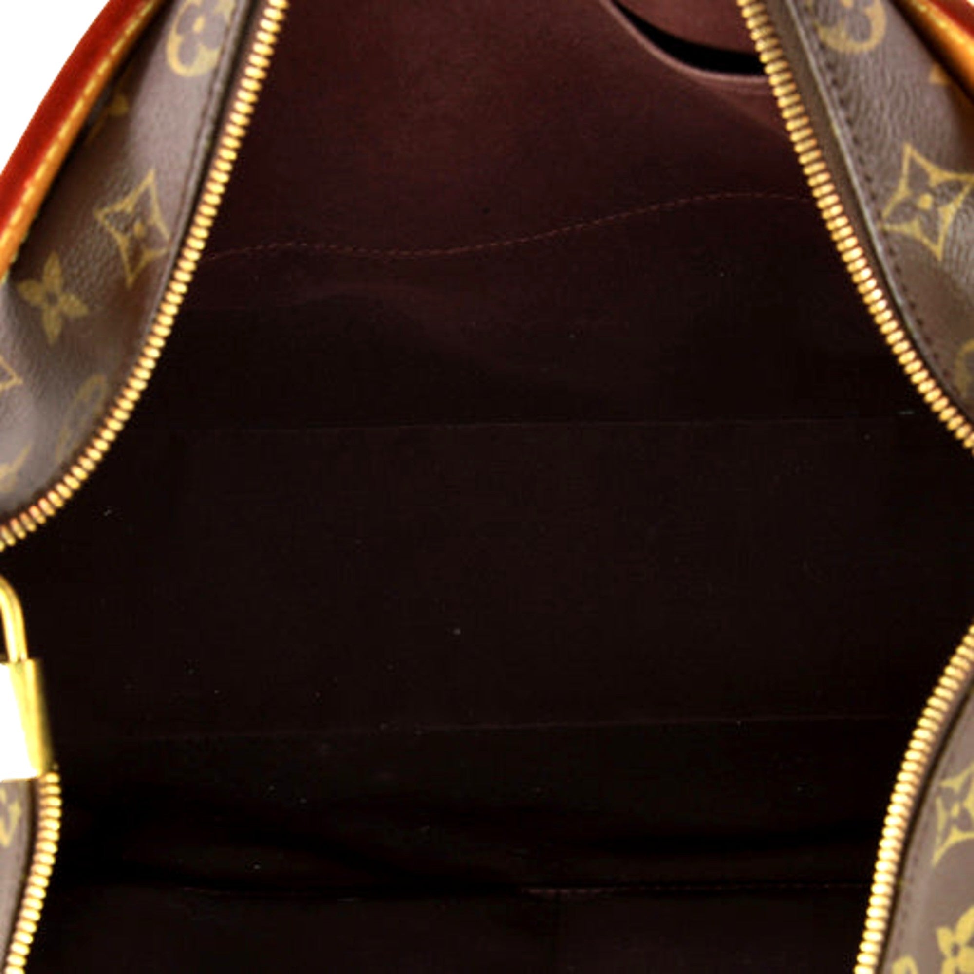 Louis Vuitton Berri Brown Handbag Monogram Canvas MM