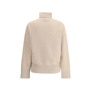 Fabiana Filippi Beige Wool Turtleneck