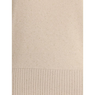Fabiana Filippi Beige Wool Turtleneck