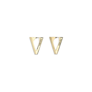 Versace Gold Metal Earrings