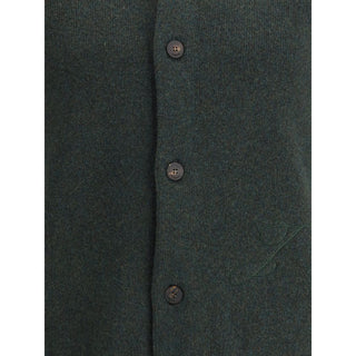 Jacquemus Bicolor Fleece Wool Cardigan