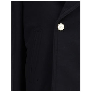 Thom Browne Blue Fabric Coat